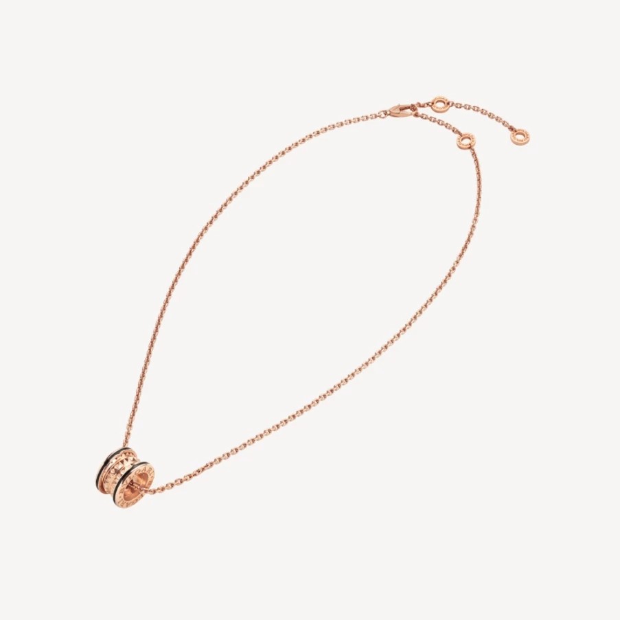 BVLGARI B.Zero1 Black Pendant Necklace | Iconic Luxury Jewelry