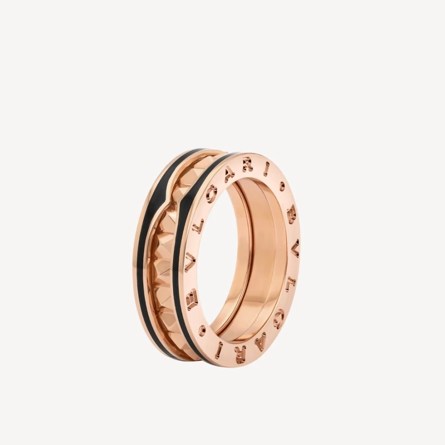 BVLGARI B.Zero1 Black Ring | Iconic Luxury Band Ring