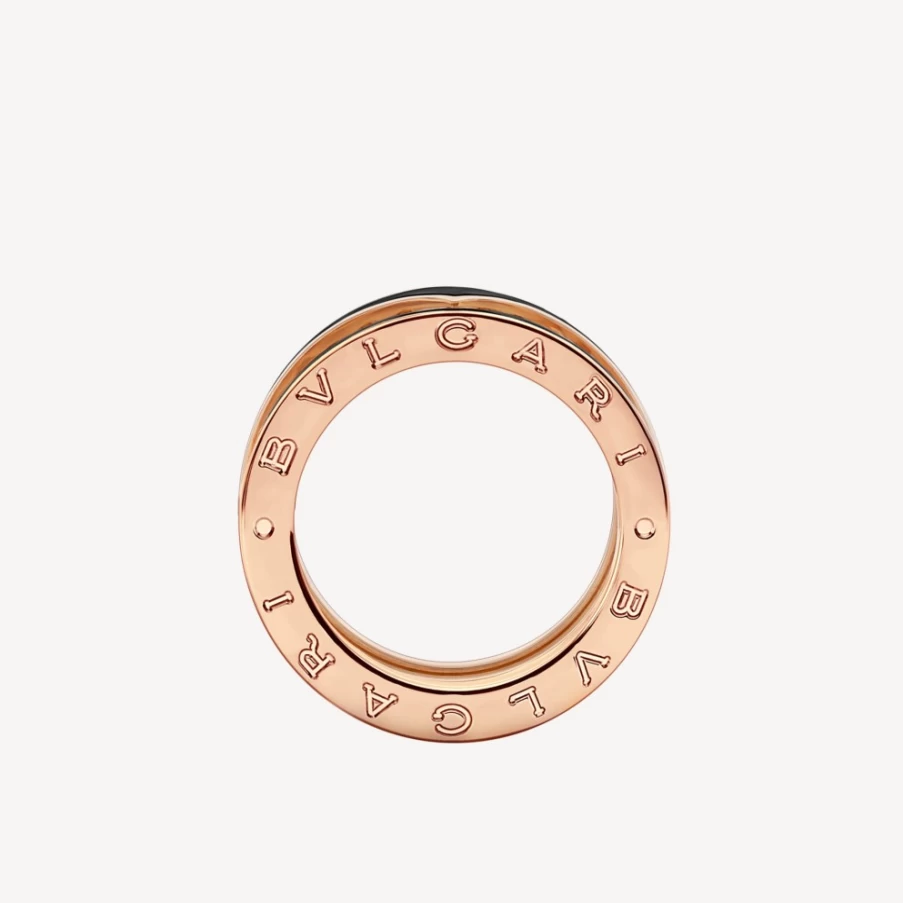 BVLGARI B.Zero1 Black Ring | Iconic Luxury Band Ring