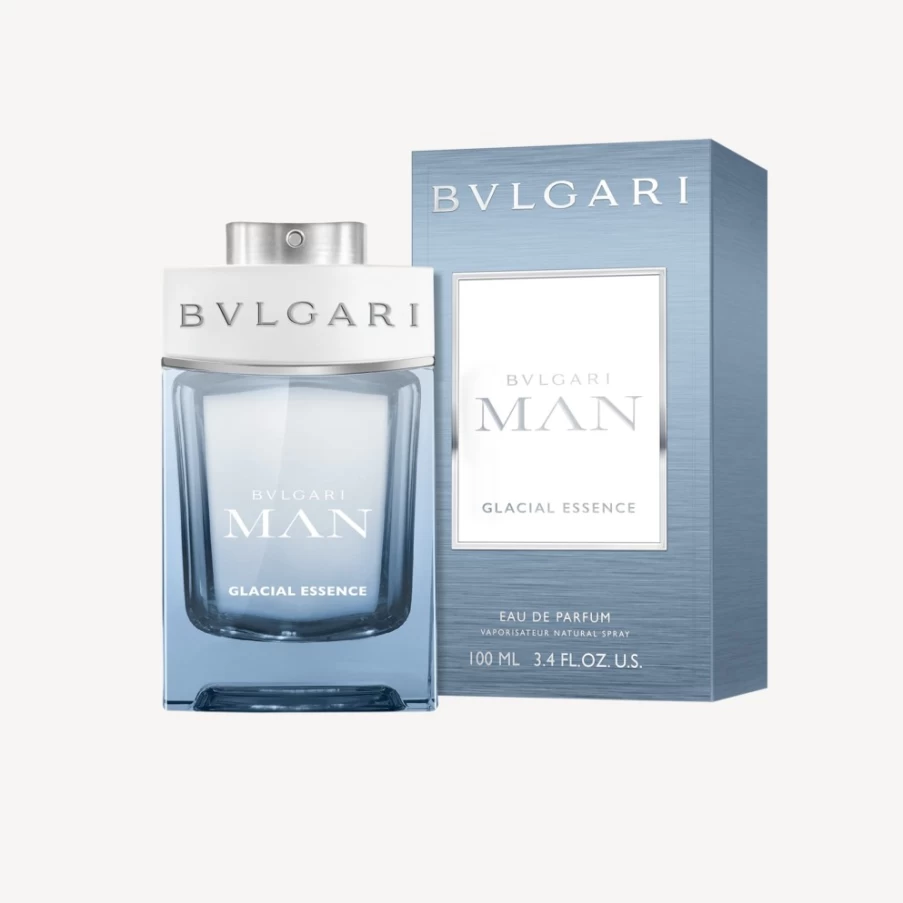 BVLGARI Man Glacial Essence Eau de Parfum for Men - Fresh & Woody Fragrance