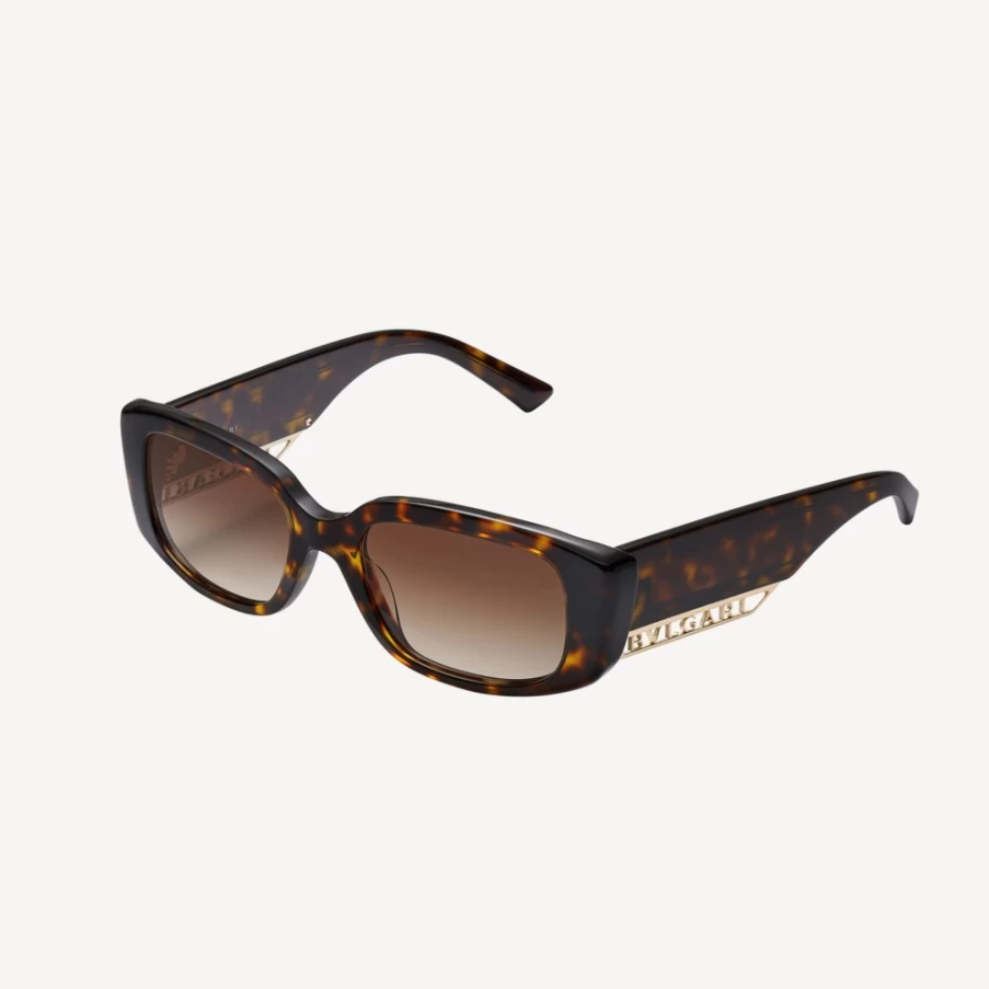 BVLGARI B.Zero1 Brown Sunglasses for Women | Luxury Designer Eyewear