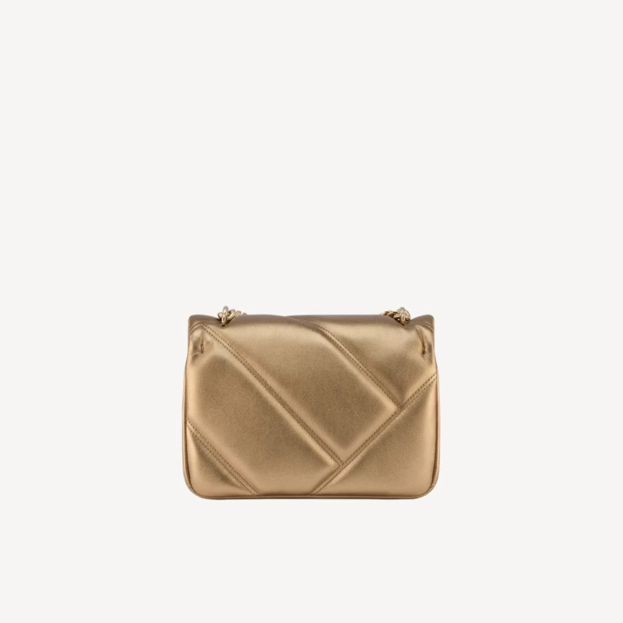 BVLGARI Serpenti Cabochon Gold Mini Crossbody Bag for Women