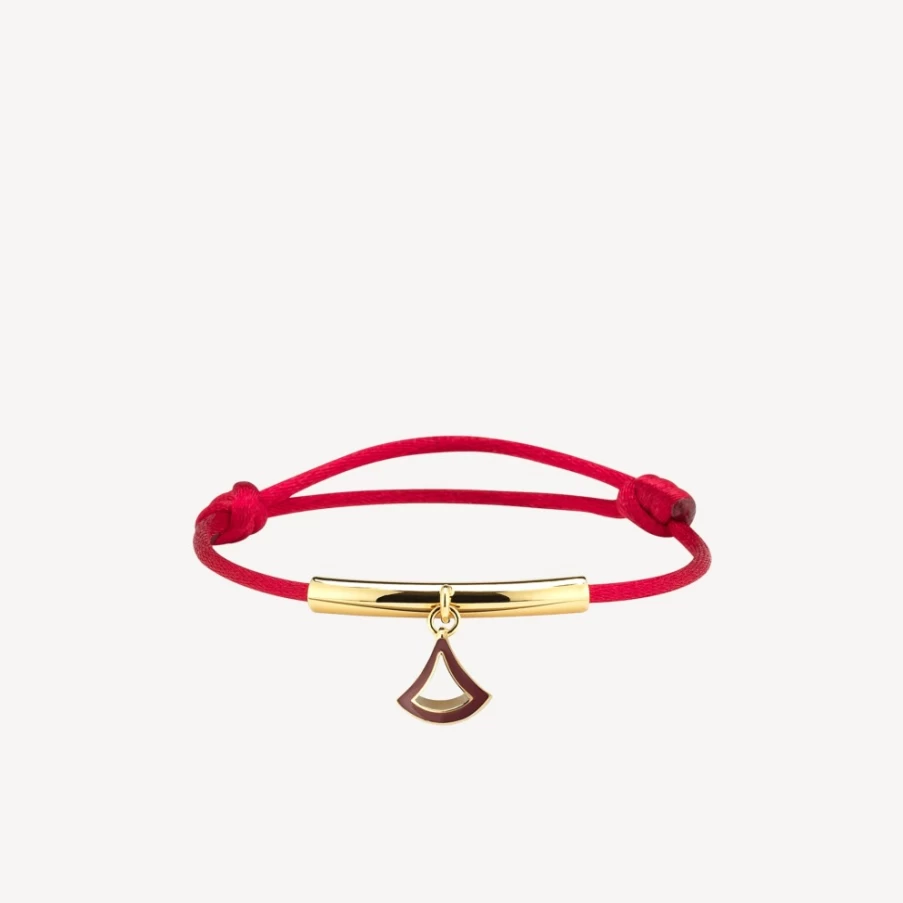 BVLGARI Divas’ Dream Bracelet for Women - Elegant Red Jewelry