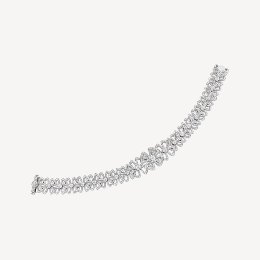 BVLGARI Fiorever Bracelet - Luxury Floral Diamond Bracelet for Women