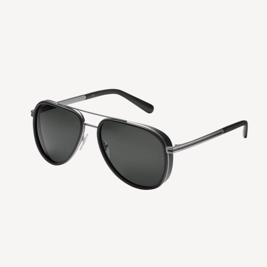 BVLGARI Bvlgari Man Black Sunglasses for Men – Luxury Designer Shades