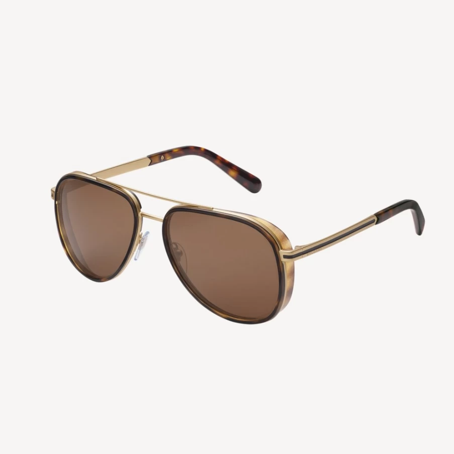 BVLGARI Bvlgari Man Brown Sunglasses for Men Luxury Designer Shades